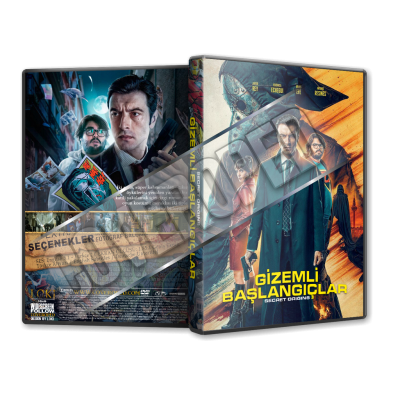 Secret Origins - 2020 Türkçe Dvd Cover Tasarımı